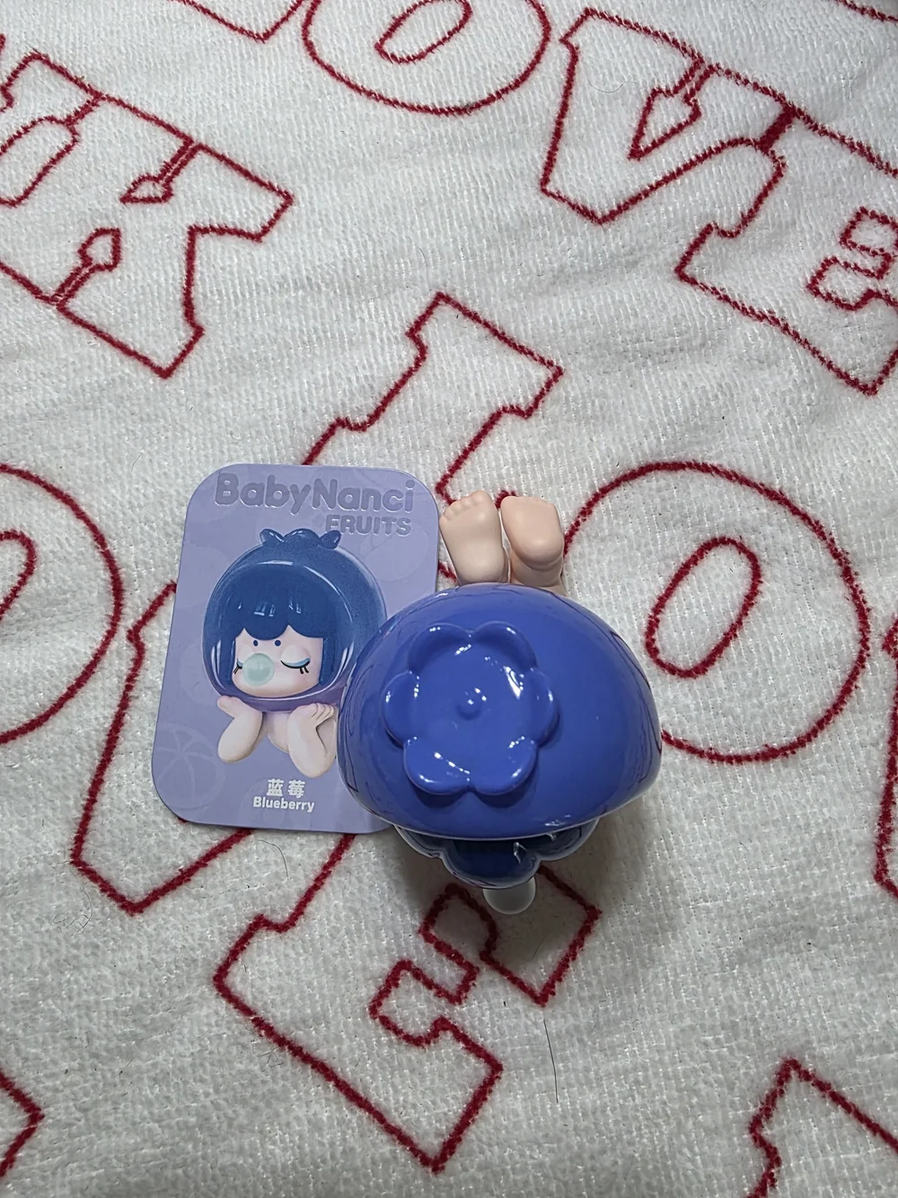 Blueberry Baby Nanci Figurine